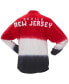 Women's Red, Black New Jersey Devils Ombre Long Sleeve T-shirt