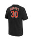 ფოტო #2 პროდუქტის Big Boys Grayson Rodriguez Black Baltimore Orioles Name and Number T-shirt