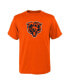 Фото #1 товара Big Boys Orange Chicago Bears Primary Logo T-shirt