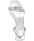 Фото #9 товара Women's Cindie Slingback Rhinestone Bow Dress Sandals