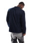 Ben Sherman twill blazer in navy