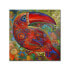 Oxana Ziaka 'Toucan Deco' Canvas Art - 14" x 14" x 2"