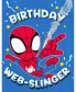 Фото #6 товара Toddler Boys Spidey and His Amazing Friends Birthday T-Shirt to (2T - 10-12)