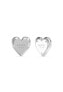 All You Need Is Love Steel Heart Earrings JUBE04209JWRHT/U