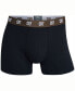 Фото #6 товара Men's Cotton Blend Trunks, Pack of 3