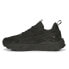 Фото #3 товара Puma RsTrck Horizon Lace Up Mens Black Sneakers Casual Shoes 39071702