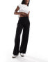 JDY high wasted wide leg trouser in black M - фото #2