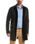 Фото #3 товара Raffi Reversible Wool & Cashmere-Blend Coat Men's Grey M