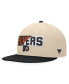 ფოტო #1 პროდუქტის Men's Cream/Black Philadelphia Flyers Goalaso Snapback Hat