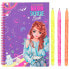 Фото #1 товара DEPESCHE Topmodel Doodle Book Neon Color Set