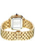 ფოტო #3 პროდუქტის Women's Milan Swiss Quartz Gold-Tone Stainless Steel Bracelet Watch 27.5mm