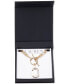 ფოტო #2 პროდუქტის Gold-Tone Crystal & Stone 17" Pendant Necklace