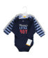 Baby Boys Cotton Long-Sleeve Bodysuits, Mommys 3-Pack