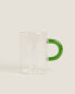 Фото #1 товара Borosilicate glass salt shaker with coloured handle