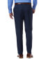 Фото #5 товара Men's Premium Comfort Stretch Classic-Fit Solid Flat Front Dress Pants