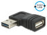 Разъем USB 2.0 A - USB 2.0 A - Черный Delock - фото #1