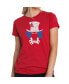 ფოტო #1 პროდუქტის Women's Premium Word Art T-Shirt - The Mad Hatter