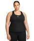 ფოტო #1 პროდუქტის Plus Size Active Medium-Support Padded Sports Bra Tank Top