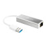 Фото #3 товара j5create JUE130 USB™ 3.0 Gigabit Ethernet Adapter - Silver and White - Wired - USB - Ethernet - 1000 Mbit/s - Silver - White