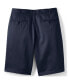 Фото #4 товара Men's School Uniform 11" Plain Front Wrinkle Resistant Chino Shorts
