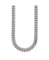 ფოტო #2 პროდუქტის Stainless Steel Polished 24 inch Curb Chain Necklace
