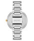 Фото #1 товара Women's Quartz Silver-Tone Alloy Link Bracelet Watch, 36mm