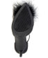 Фото #5 товара Women's Abiny Faux Feather Ankle Strap Pumps