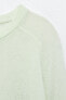 Фото #4 товара Полупрозрачный свитер из тонкого трикотажа ZARA