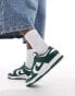 Nike Dunk Low Retro trainers in green and white