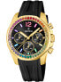 Фото #1 товара Festina F20650/3 Boyfriend Chronograph Ladies Watch 38mm 10ATM