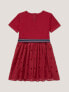 Фото #2 товара Kids' TH Monogram Grosgrain Bow Dress