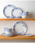 Фото #2 товара Bloomington Road 12-Piece Dinnerware Set, Service for 4