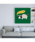 Michael Buxton Lets Talk Trash Canvas Art - 15.5" x 21"