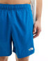 The North Face 24/7 logo shorts in blue Голубой, S - 74-79CM - фото #5