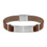 Brown leather bracelet for men Urbanite 1580046