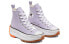 Converse Run Star Hike 耐磨防滑 高帮 帆布鞋 男女同款 紫色 / Кеды Converse Run Star 168286C