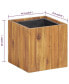Фото #3 товара Garden Raised Bed Pot 9.6"x9.6"x9.8" Solid Acacia Wood