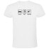 ფოტო #1 პროდუქტის KRUSKIS Sleep Eat And Smash short sleeve T-shirt