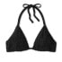 Фото #5 товара Women's Crochet Triangle Bikini Top - Shade & Shore Black 36C