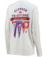 Women's White Clemson Tigers Traditions Pennant Long Sleeve T-shirt Белый, Small - фото #2