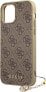 Guess Etui Guess GUHCP12LGF4GBR do iPhone 12 Pro Max 6,7 brązowy/brown hardcase 4G Charms Collection (111505) - om-70297