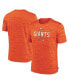 ფოტო #2 პროდუქტის Men's Orange San Francisco Giants Authentic Collection Velocity Performance Practice T-shirt