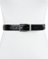 Фото #5 товара Women's Two-In-One Reversible Skinny Texture Embossed Belt