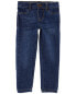 Фото #1 товара Toddler Dark Blue Wash Super Skinny-Leg Jeans 4T