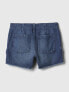 Kids Low Rise Stride Cargo Denim Shorts 8 - фото #5