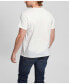 Фото #2 товара Men's Triangle Embroidered Short Sleeve T-shirt