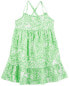 Фото #3 товара Toddler Floral Gauze Dress 5T