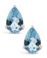 Фото #3 товара Topaz (2-1/10 ct. t.w.) Stud Earrings in 14K White Gold