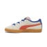 Фото #3 товара Puma Suede Podium Lace Up Mens Off White, Orange Sneakers Casual Shoes 39839901