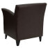 Фото #2 товара Hercules Roman Series Brown Leather Lounge Chair